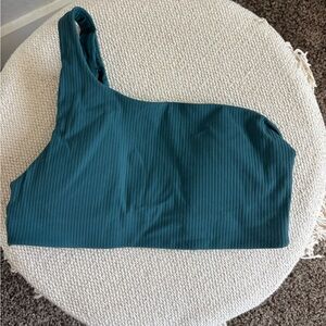 Lululemon one shoulder sports bra